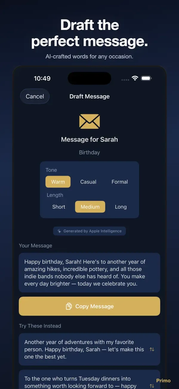 Primo screenshot 4