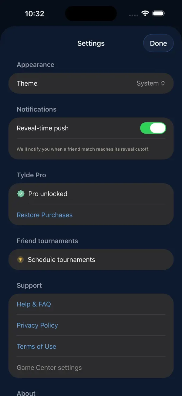 Tylde screenshot 4